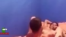 تشغيل الأنوثة الغجرية تحب الساشي في اللوحة الزرقاء. سان 160