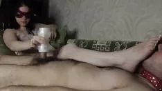 Play Feet on front passjob and cumstroke digest from anna