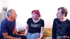 Play High german suppurate tread mom and tread dad devegetationtion mmf with tread son