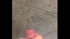 Abspielen Onanie mit Pre-cum und cumstroke