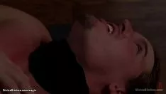 Play Bosomy yoga teacher pegging big man