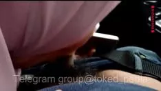 चलाएँ हिजाब गर्ल दे मुझमें बी.जे. में car