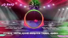 Jouer Pitbull via le conseil d'administration de l'hôtel sert un remix de groupe social
