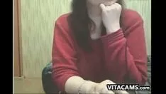 Afspelen Dikke cam slet met een speeltje