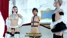 Putar Nyonya tahu yang terbaik - dua femboy mendapatkan penis di mulut dan pantat mereka, seks grup animasi futanari 3d