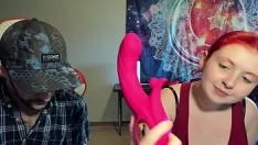 Play Sohimi norma heated vibrator unboxing and masturbation with sophia sinclair and jasper spice