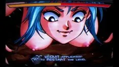 Reproduzir Capitão firehawk e a situação de amor do laser [jogos hentai pornplay] ep.1 desnudando uma garota monstro alienígena gigante em traje de látex vermelho