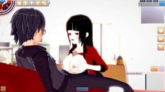 Afspelen Yumeko Jabami's hentai tietneuk- en harde lulrijavontuur