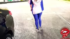 Play BBW Hotwife Falls for BBC's Fat Dick at the Gas Station