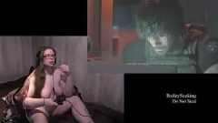 Afspelen Naughty Gamer Girl gaat naakt in Resident Evil 3 Play via Part 7